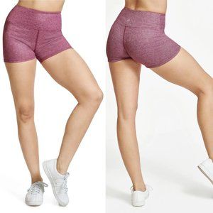 EleVen By Venus Williams Iridescent High Waisted Ribbed Active Shorts | S